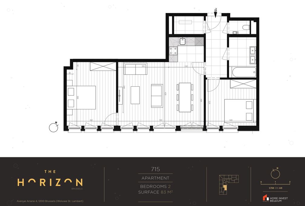 Appartement à louer à Woluwe-Saint-Lambert